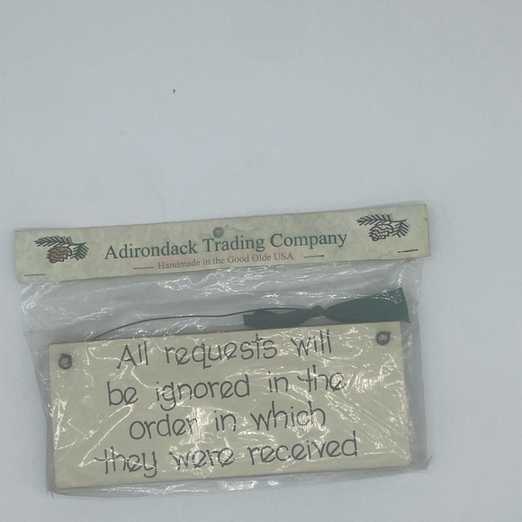 Wooden Sign - Picture 3 of 3